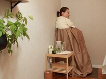 よもぎと３５種類のハーブから好きなものを選べるよもぎ蒸し