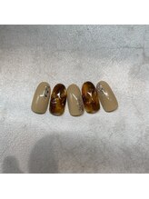 エーナイン イオンモール三川店/べっこうネイル♪