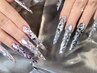 hand*スカルプ☆1枚MAX以上 パーツなんでもOK ¥24000
