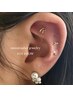 【眉毛メニュー3週以内再来のみ】眉毛Wax30%0FF＋耳ツボジュエリー10粒SET割