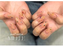 ミレーレ(Milele)/キラキラストーンネイル♪