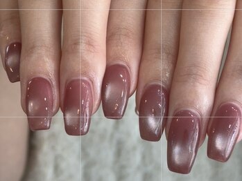 ナナリスボン 福岡(NANA LISBON)/秋色マグネットネイル