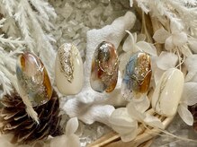 ネイル ナテュール 平塚店(Nail Nature)/ベッコウ　ニュアンス