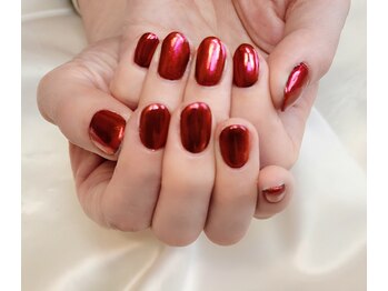 チェリー(Cherry)/【ミラーネイル】