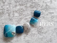 ハーズ(HERS)/FOOT シンプルアート