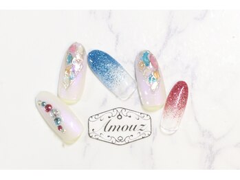 アモウズ(Amouz)/定額【テーマ:マルチカラー】1