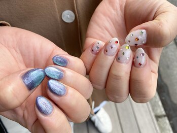 ネイルアルケー(Nail ARCHE)/アシンメトリーネイル