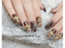 シェリエ(Cherie)/レオパード/リングネイル/マット