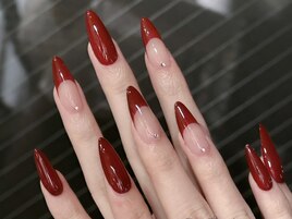 シンプルフレンチネイル