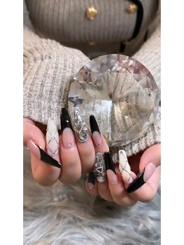 持ち込みジェルチップスカルプ