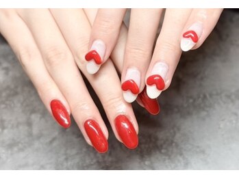 イーローズ(e-Rose)/ぷっくりハートネイル