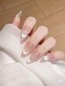 NEW♪長さ出ししたい人はコレ！シンプルワンカラーorマグネットネイル