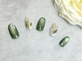 ケイアイビューティーサロン(KIBeauty Salon)/【HAND】定額シンプル(季節)