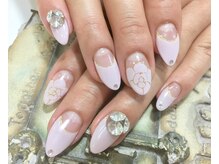 ネイルサロン ティディ(TIDY)/ #カメリア#ホワイト