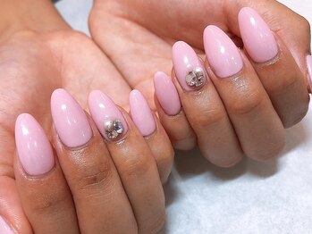 リッチネイル(Rich Nail)/ピンクで女子力アップ