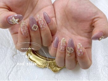 ネイルサロン トゥービー 御徒町上野(To Be)/パーツ付け放題コース8990円