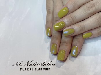エーネイルサロン プラーカ本店(A-Nail Salon)/ ピスタチオネイル
