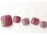 foot  nail＞ちょっとこだわりデザイン ¥6,600