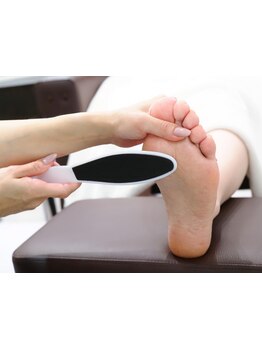 角質ケアができるサロン