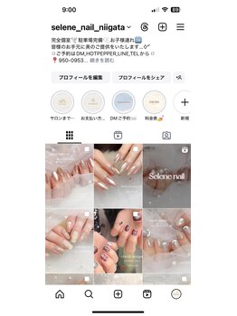 セレネ(Selene)/nailのInstagramです♪