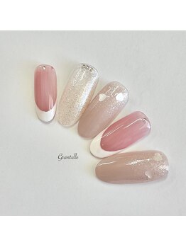 グランチュール(Grantulle)/ハートホロネイル