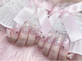 モカ 京橋(moca)/【Akari】さくらんぼネイル