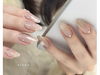 アシメガーリーネイル