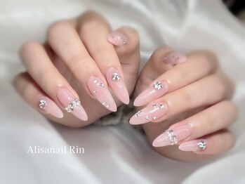 アリサネイル(ALISA NAIL)/チップスカルプ☆キラキラネイル