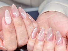 アイリスネイル 大塚(Iris Nail)/春人気ピンクマグネットネイル