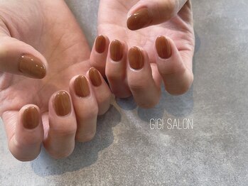 ジジ サロン(GiGi Salon)の写真/シンプル派の方に♪低価格×高技術でお洒落な指先に☆オリジナルカラーもOKなのでお気軽にご相談下さい！