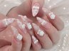 【チップスカルプ長さだし】華やか系・持込みデザイン/パーツ付け放題16980~