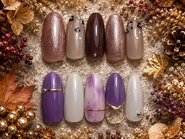 定額オフィスニュアンスネイル