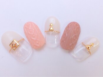 ネイルサロン ドレリッチ 大宮店(drerich)/【6990】ニットネイル