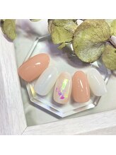 サロンR/キラキラタイダイネイル