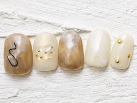 ニュアンスべっ甲ぷっくり¥12550