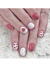 ジャスミン(Jasmine)/バレンタインネイル