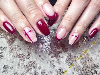 モモネイル 蒲田店(MOMOネイル)/チェックネイル