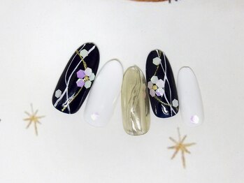 ネイルライフ(NailLife)/和柄シンプル