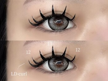 ウォルトウキョウ 渋谷(WOL TOKYO)/ダブルフラット×Lカール