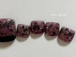 【nailist moe】foot design
