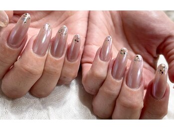 ネイル シスター(nail sister)/大人ホログラデーションネイル