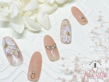 プードル(Poodle)/プラチナデザイン