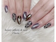 シェリエ(Cherie)/レオパード/ミラーネイル/マット