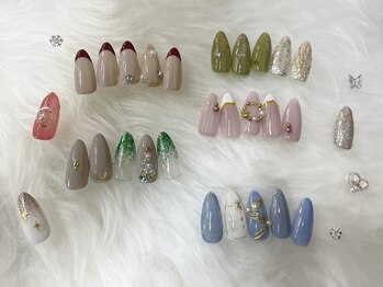 エムオアシス(_M_oasis)/クリスマスネイル