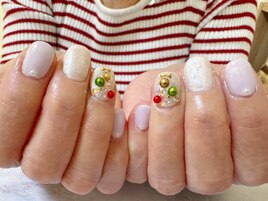 クリスマスネイル