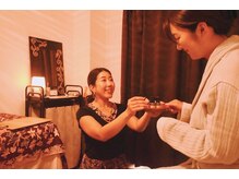 ジュノ(JUNO)の雰囲気（今日はどの香りにする？気分にあわせて選べるアロマも大人気◎）