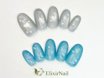エリクサーネイル 西武新宿(Elixir Nail)/定額b カジュアル／クーポン使用