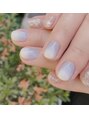 ルオントネイルトウキョウ(Luonto nail TOKYO)&nbsp;ニュアンス・デニムブルーでカジュアルに