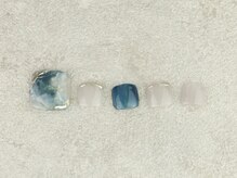 リッカオウチネイル(Lycka)/《FOOT》デザインネイル/¥7,500