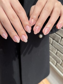 ナイン ネイル(nine nail)/ピンクニュアンスネイル